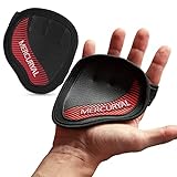 MERCURYAL Guantes Gimnasio Hombre Mujer - Nueva Diseño Guantes Gym - Manoplas de Gimnasio - Guantillas Gimnasio Hombre para Entrenamiento Calistenia, Dominadas, Gimnasia, Musculacion (M, Rojo)