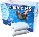 DIASA INDUSTRIAL Floculante Clarificante para Piscinas en bolsitas DIAFLOC PS 1 KG - 8 saquitos de 125 Gramos