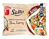 Findus Arroz con Pollo Thai Curry, Ligeramente Picante, Fácil de Preparar, 400g