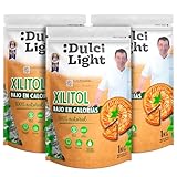 DulciLight Edulcorante Xilitol 3 KG Zero | 100% Natural | Origen de Abedul de Finlandia | Sustituto del Azúcar | Ideal para cocina y repostería | Bajo en calorías y carbohidratos