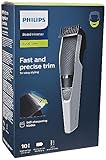 Philips Beardtrimmer Serie 3000, Barbero Recortadora de Barba con Tecnología Lift & Trim (modelo BT3206/14)