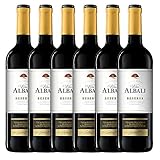 Viña Albali Reserva D.O. Valdepeñas - Paquete de 6 x 750 ml - Total: 4500 ml