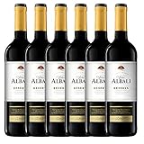 Viña Albali Reserva D.O. Valdepeñas - Paquete de 6 x 750 ml - Total: 4500 ml