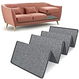 VERONLY Tabla de apoyo para cojín de sofá – [66 x 17 x 0.4 pulgadas] Protector de sofá para insertar cojines flácidos, piezas de repuesto para sofá de 3 asientos con superficie antideslizante y