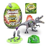 Smashers - Mini Huevo de Dinosaurio con luz jurásica (Spinosaurus) por ZURU Huevo Coleccionable, Limo volcán, Juguete fósil, Juguetes de Dinosaurio, Juguete T-Rex para niños y niños