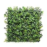 BONERVA | Jardín Vertical Tropical | Planta Artificial para decoración de Pared en Interior y terrazas | Pack 4 Piezas 50 x 50 cm | Diseño estético para Decorar Cualquier Zona del hogar o el jardín